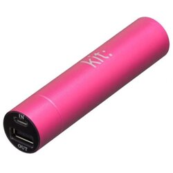 KIT prijenosna baterija PWRP2PIKT 2000mAh, roza Cene