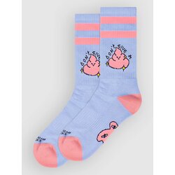 American Socks Don'T Give A Shit - Mid High Nogavice blue Cene