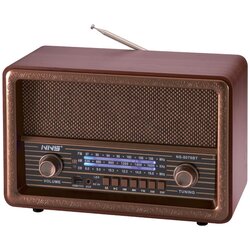 Retro RGB Bluetooth radio 8076BT//B Cene