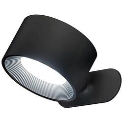 Fischer & Honsel Črna LED stenska svetilka Magnetics – Cene