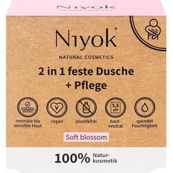 Niyok 2u1 čvrsti gel za tuširanje i njegu - Soft Blossom Cijene