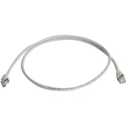 Telegärtner L00000A0077 RJ45 omrežni kabel\, Patch kabel CAT 6a S/FTP 0.50 m črna ognjevaren\, brez halogena\, UL-certificirano 1 kos, (20418941) Cene