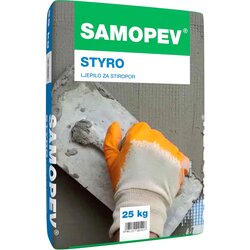 SAMOPEV Ljepilo za fasadu Styro 25 kg Cijene