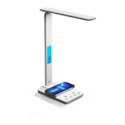 Media Tech Mediatech Led stona lampa 15W bežični QI punjač sat i termometar Cene