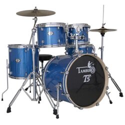 Tamburo T5S22BLSK BLUE SPARKLE akustični bubanj sa stalcima i činelama Cene