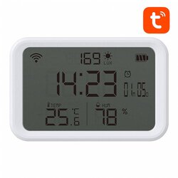 Neo Senzor temperature, vlage in svetlobe WiFi NAS-CW01W TUYA, (21279739) Cene