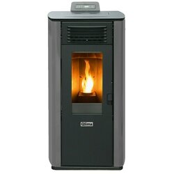 Qlima Kaminska peč na pelete Fiorina 74 S-LINE Grey (7,45 kW, velikost ogrevanega prostora: 200 m3) Cene