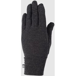 686 Merino Liner Gloves black heather Cene