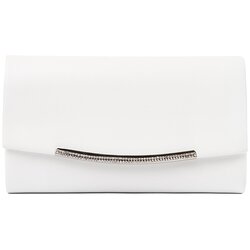 Shelvt White clutch bag with a chain Cijene