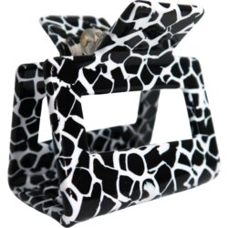 Lotta Curls Sponka za lase - black/white Cene