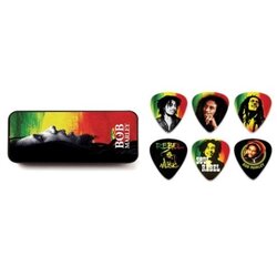 Dunlop trzalice BOB-PT01M RASTA medium PICK TIN - BOB MARLEY set od 6kom Cene