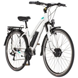 Visitor touring cross ven-eco električni bicikl, 28"/18", belo-sivi Cene