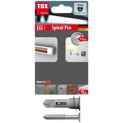 Tox SPIRAL PRO + VIJAK (4/1) tipal plastični sa vijkom za gipsane ploče Cene