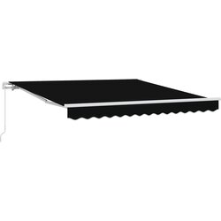 Nadstrešnica Crna 300 x 250 x 165 cm Poliester Cene