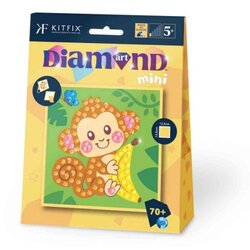 Polstrad Kitfix Mini diamond art set monkey ( KFFP2508 ) Cene