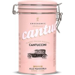 Greenomic Cantuccini - v kovinski škatli - Alle Mandorla Cene
