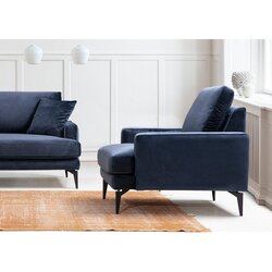  Fotelja Papira Armchair Navy Blue Cene