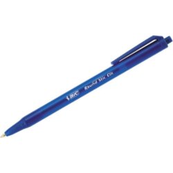 Bic hemijska olovka round stick click plava Cene
