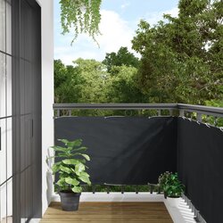 vidaXL Balkonski zaslon za privatnost antracit 400 x 75 m PVC Cijene