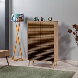 Woody Fashion Komoda Multibox 80x127x36cm Hrast Cene