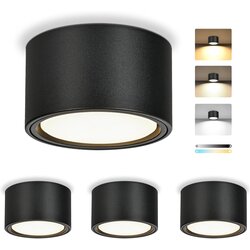 KYOTECH LED 95 mm Zatemnljivi Nadgradni Reflektorji - komplet 4 kosi Cene