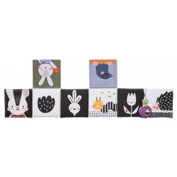 Taf Toys Pram Book Urban Garden edukativna knjiga kontrastnih boja 1 kom Cene