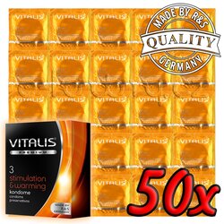 Vitalis Premium stimulation & warming 50 pack Cene