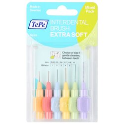 TEPE SWEDEN Extra Soft Mixed Pack zelo tanke medzobne ščetke 6 ks unisex Cene