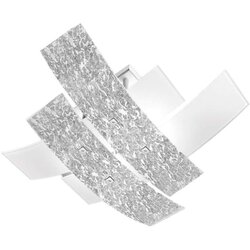 Gea luce lara p p arg - stropno svetlo lara 2xE27/52W/230V 50 cm srebrne boje Cene