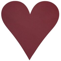 LIND DNA Pogrinjek iz eko usnja 30x30 cm Heart Nupo – Cene