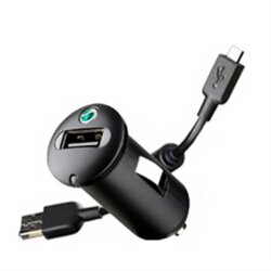 Sony Ericsson AN401 avtopolnilec 12V z usb izhodom original Cene