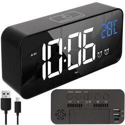 Izoxis 24736 LED digitalni budilnik s termometrom i baterijom Cene
