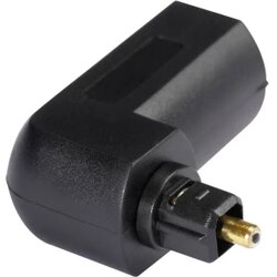 Hicon Toslink digitalni audio adapter [1x muški konektor toslink (ODT) - 1x ženski konektor toslink (ODT)] crna Cene