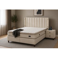 Milanex living Francuski ležaj Arezzo lux 160, 172x136x205 cm, Bež Cene