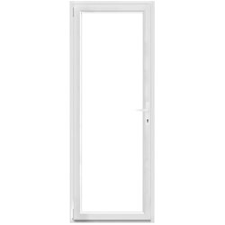 Brez Balkonska vrata (2100 x 800 mm, PVC, leva, trojna zasteklitev, brez kljuke) Cene
