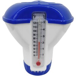 Denis plutajući dozator hlora sa termometrom 12.5 cm beli Cene