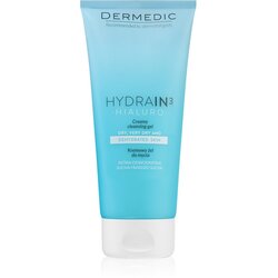 Dermedic Hydrain3 Hialuro kremasti gel za čišćenje za dehidrirano suho lice 200 ml Cene