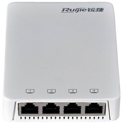 Ruijie RG-AP130-W dual band ap, 802.11a/ac/b/g/n 1167Mb/s, 2x2 mimo 3.5dBi omni antena, do 240 klijenata, fat/fit mod, qos, 4xGE + 1xGE up-link + 1xVoice/PoE passthrought, IP41 kućište oblika nazidne utičnice, poe+ Cene