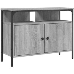 Maison Chic Omarica za umivalnik - Umivalniška omarica siva sonoma 80x30x60 cm inženirski les, (21758978) Cene