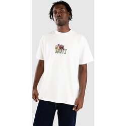 Misfit Shapes Sheer Luck T-shirt pigment thrift white Cene