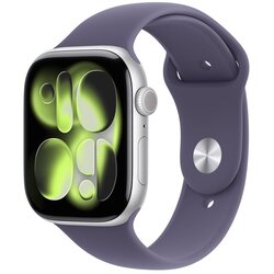 Apple watch S11 gps 42mm silver aluminium case with purple fog sport band - m/l (meu74rk/a) Cene