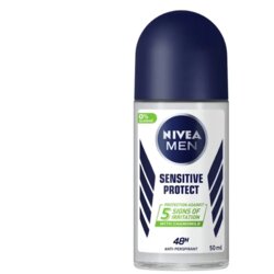 Nivea men sensitive protect dezodorans roll on, 50ml Cene