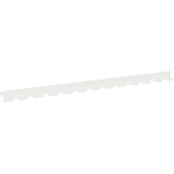 vidaXL Robovi trave 20 pcs 102 x 4 x 4 cm Jeklo Bela, (5000301454) Cene