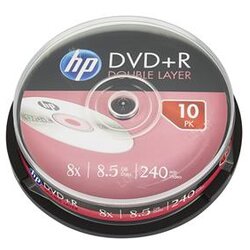 HP dual dvd+r diskovi 8.5GB 8x 10/1 cake Cene