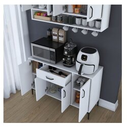 Hanah home JE205 - 3824 White Coffee Stand Cene
