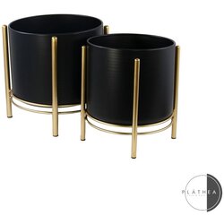  Set 2 metalne obloge za saksije na , 132742 Cene