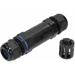 Orno Vodotesna spojka 3x1,5mm2 IP68 črna Cene