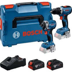 Bosch gsr 18V-65 + gdr 18V-215, 2 x 5.0 ah baterija + punjač + l-boxx 136 0615A50090 Cene
