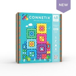 Connetix Magnetni konstruktor Sjajni šareni kvadrati 48 delova ( SW12422 ) Cene
