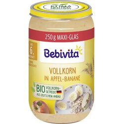 Bebivita Bio otroška hrana - polnozrnati kosmiči z jabolkom in banano Cene